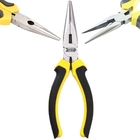 Alicate De Bico 6" Meia Cana Profissional Cabo Emborrachado |